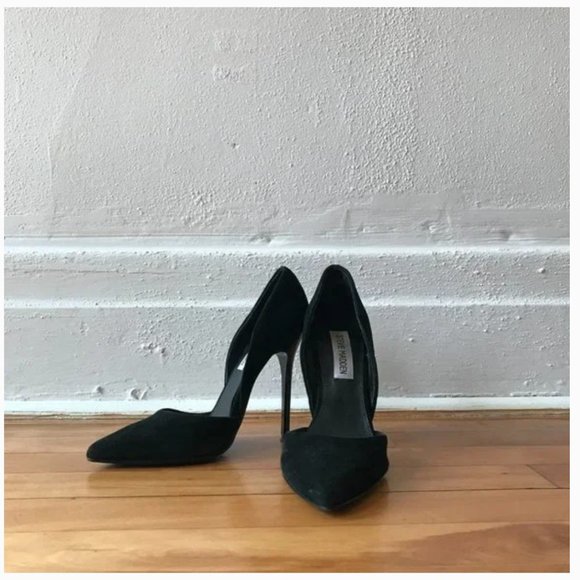 Elegant Black Stiletto Heels - Picture 4 of 6